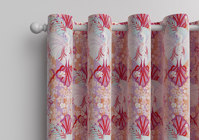 Faded Glamour, Fairground Stripe - Made To Measure Curtains - Image 12